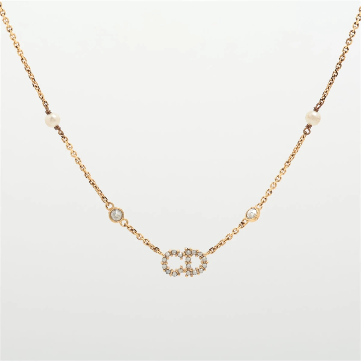 ディオール Clair D Lune クレール ディー リュヌ ネックレス GP