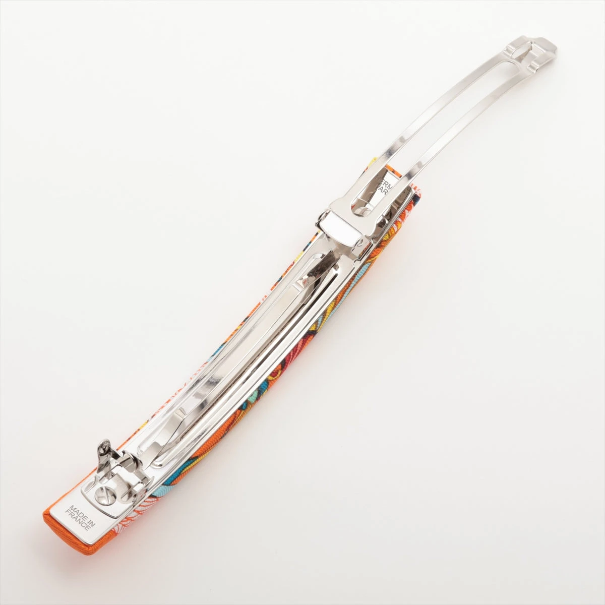 エルメス バレッタ GP×ファブリック オレンジ A3086055｜中古ブランド