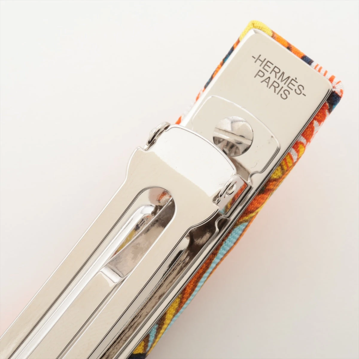 エルメス バレッタ GP×ファブリック オレンジ A3086055｜中古ブランド