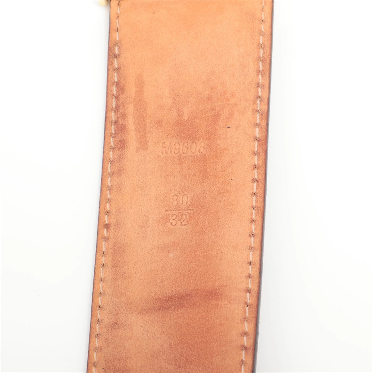 まさ 【美品】 ルイヴィトン サンチュール LV イニシアル M9608 LOUIS VUITTON ルイヴィトン サンチュール・イニシアル ベルト