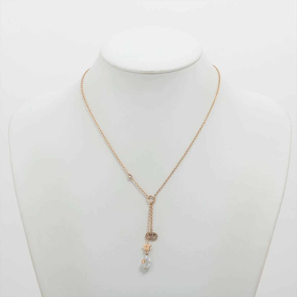 ディオール Clair D Lune クレール ディー リュヌ ネックレス GP