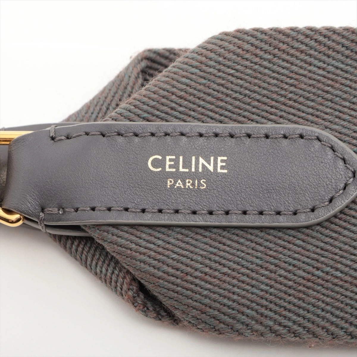 CELINE グレー ショルダーストラップ CELINE グレー ショルダーストラップ