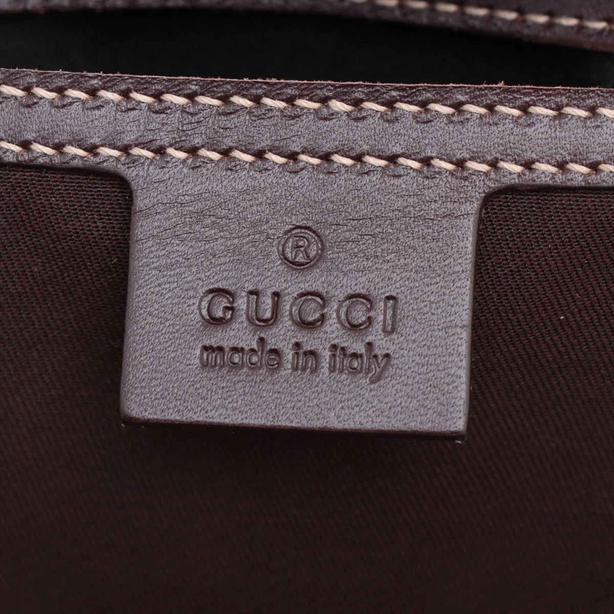 【GUCCI】ボストンバッグ　GGスプリーム　PVC ブラウン GUCCI ボストンバッグ GGスプリーム GG柄 PVC×レザー ブラウン