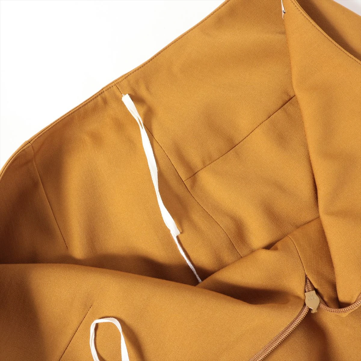 エルメス 16AW ウール スカート 34 レディース ブラウン 67-7301  