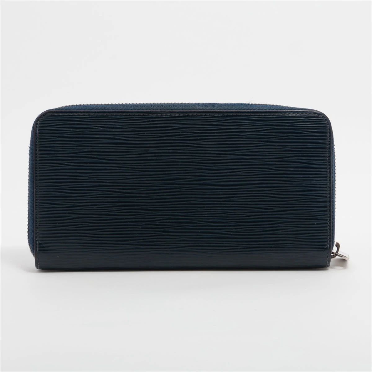 LV エピ ジッピーウォレット M60307 ラウンドファスナー長財布 ネイビー ヴィトン エピ ジッピーウォレット M60307 ファスナーレーン破れ