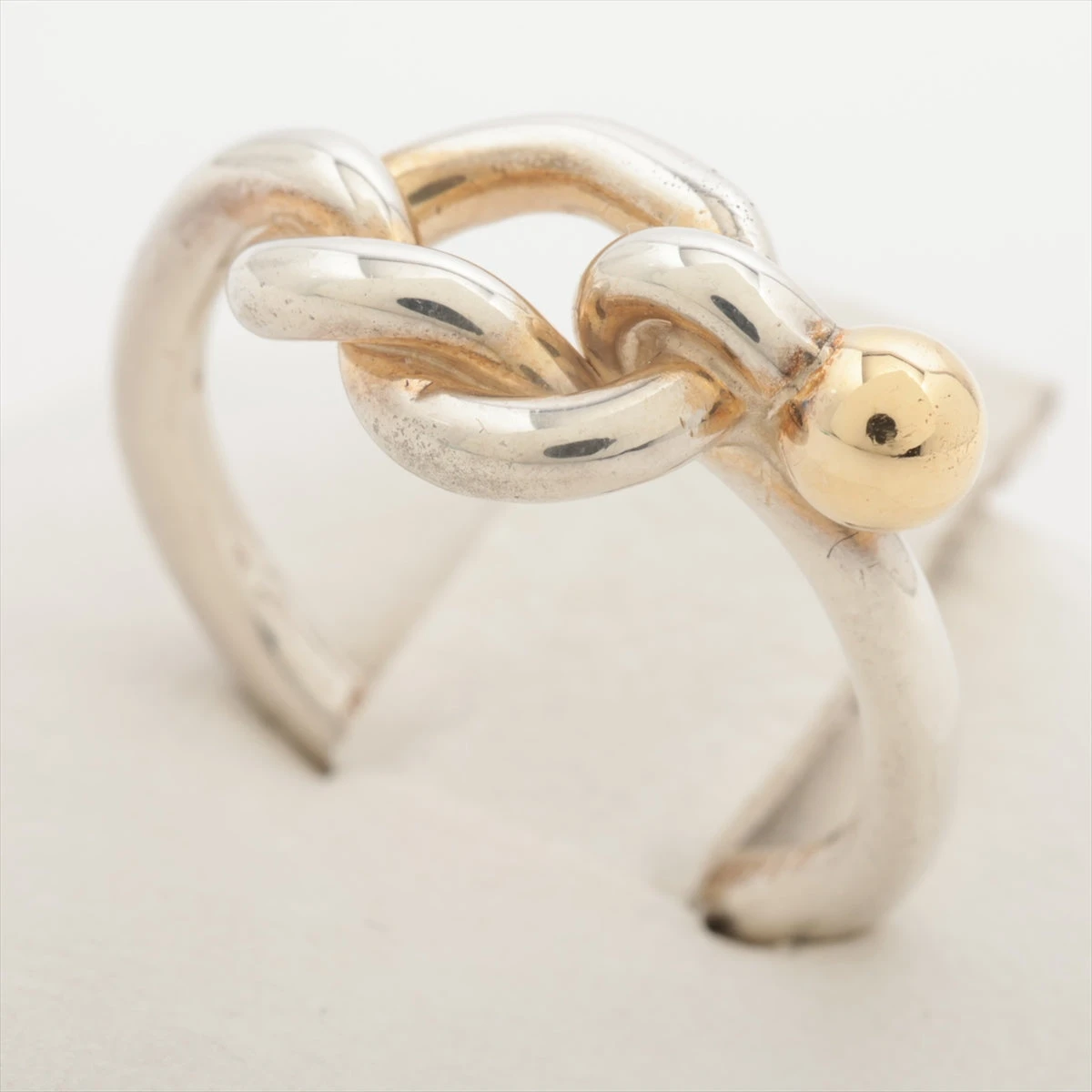 Tiffany & Co. シルバー ノットリング VINTAGE TIFFANY&CO.｜シルバーリング ツイストノット 925/750