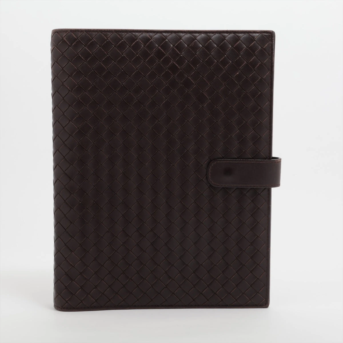 ボッテガヴェネタ イントレチャート レザー 手帳 ブラウン A3084625  
