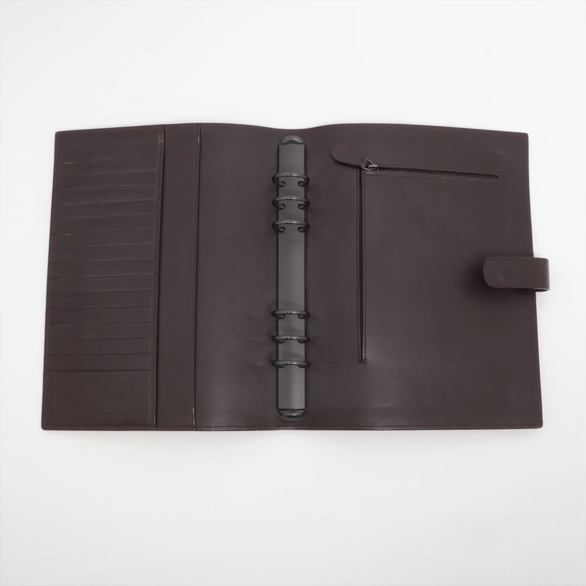 ボッテガヴェネタ イントレチャート レザー 手帳 ブラウン A3084625  