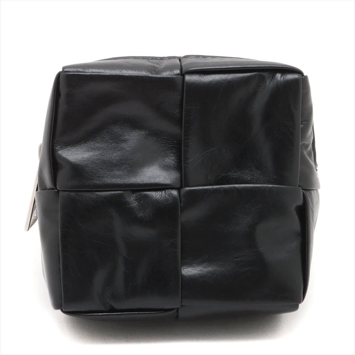 ボッテガ ヴェネタマキシイントレチャートウエストバッグ ブラック 1417