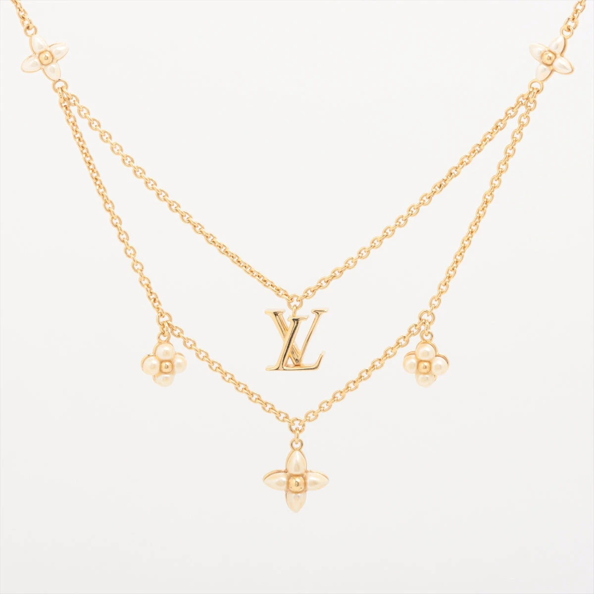 ヴィトン M00981 ネックレスLVフローラグラム GK3233 ネックレス GP  