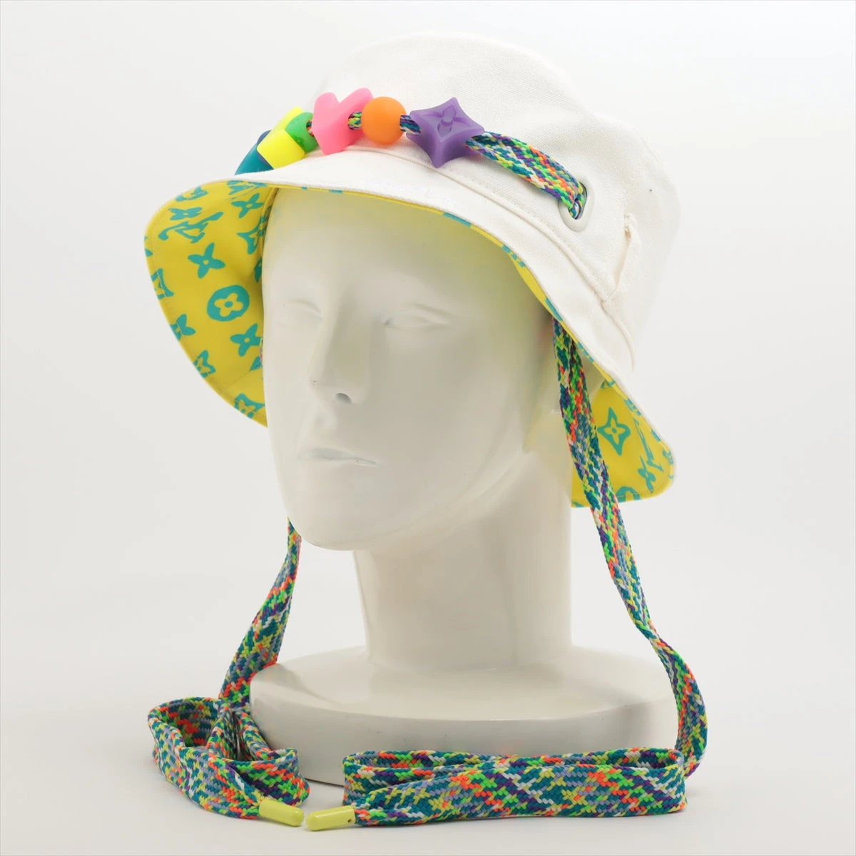 ルイヴィトン M77760 シャポーLVマッチ バケットハット NX2242 ルイ