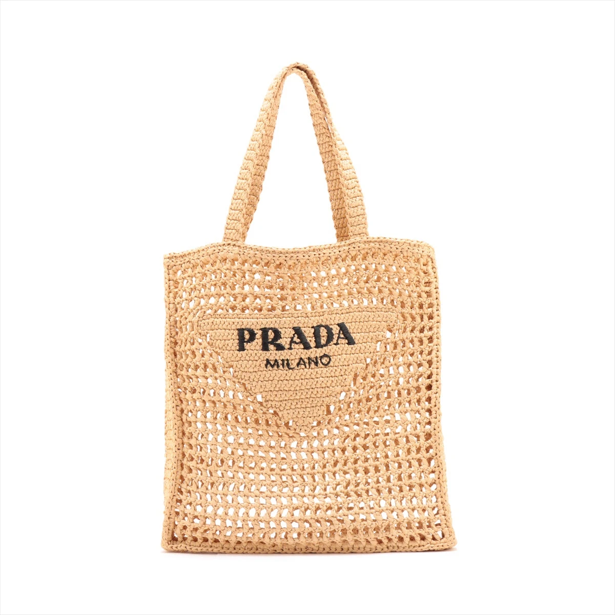 【プラダ】ラフィア トートバッグ PRADA【入手困難】大人気 ☆ラフィア トートバッグ☆ 全色