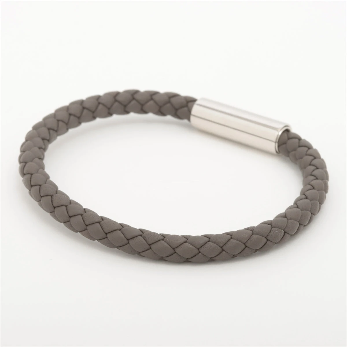 エルメス ゴリアテ ブレスレット GP×革 グレー AP086757｜中古