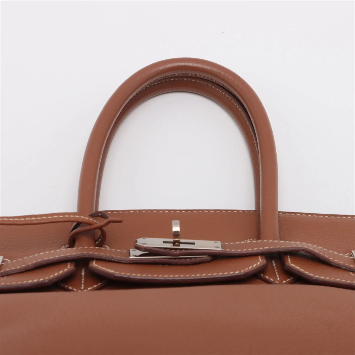 エルメス バーキン35 トリヨンクレマンス ゴールド シルバー金具 □I 