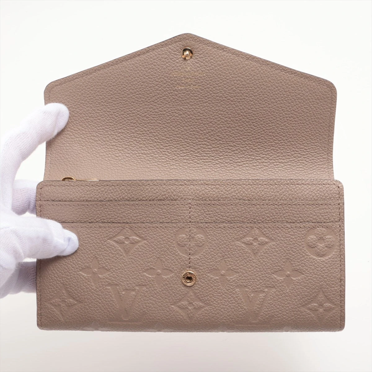 ヴィトン アンプラント ポルトフォイユサラ M68708 トゥルトレール 長  