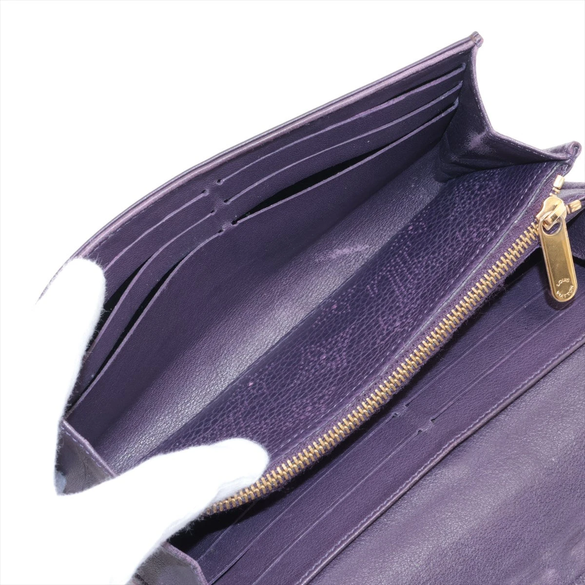 【美品】ルイヴィトン マヒナ ポルトフォイユ イリス パープル 長財布 LOUIS VUITTON（パープル/紫色系）のフリマアイテム一覧