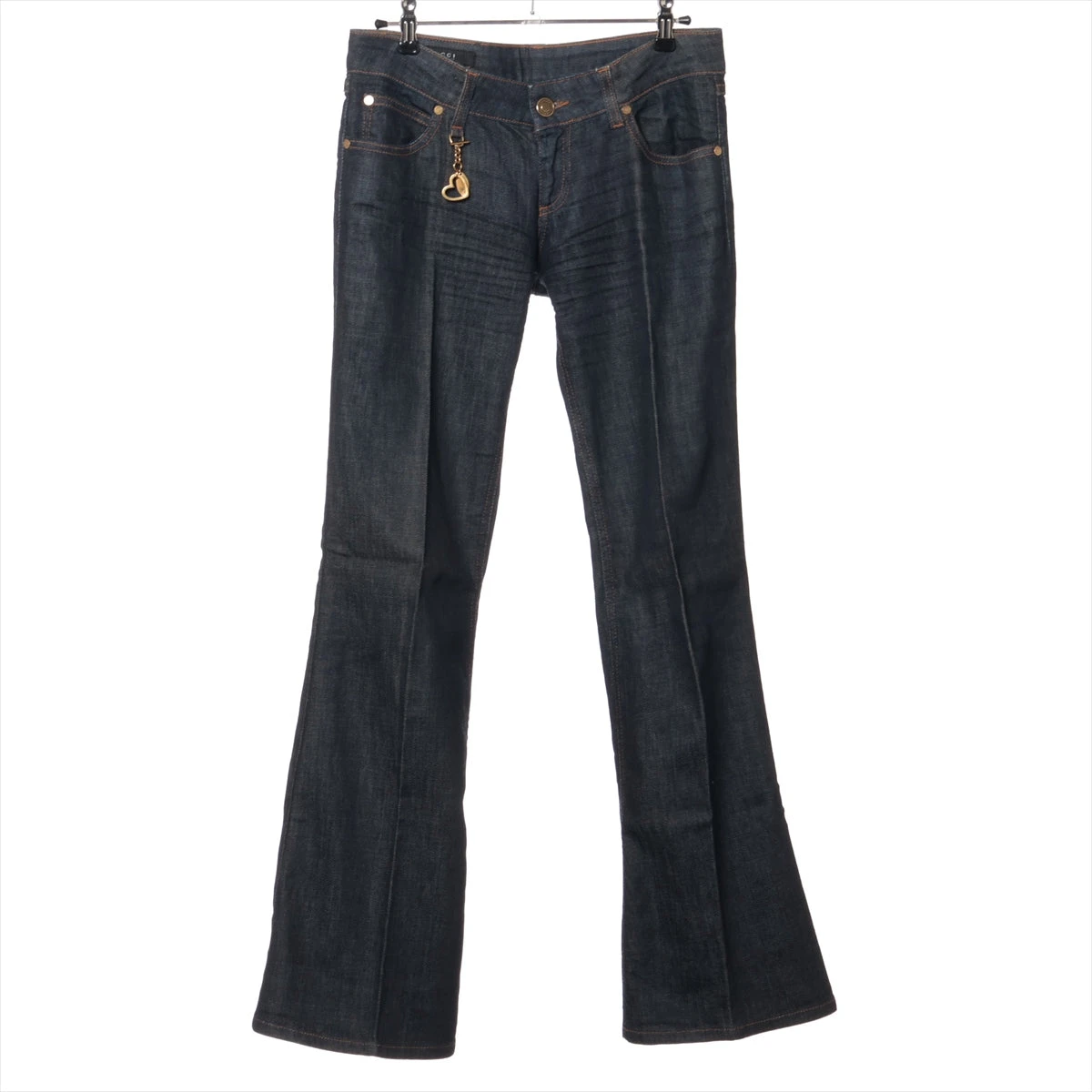 グッチ 黒 パンツ 38 GUCCI ブラック