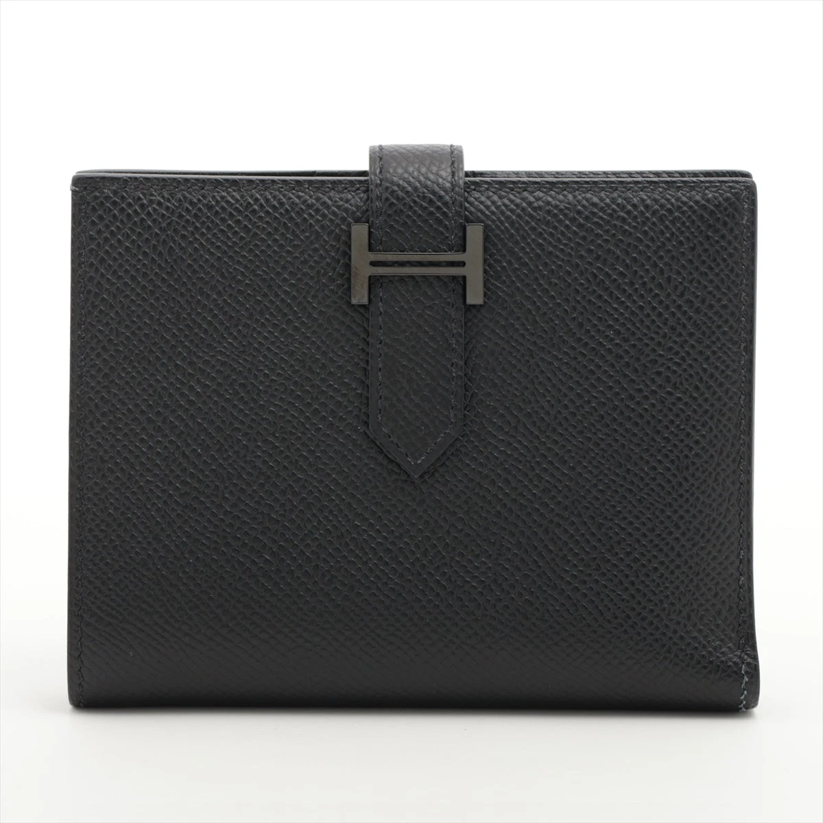 【美品】HERMES（エルメス）ベアンコンパクト　ヴォーエプソン　ミニウォレット エルメス ベアンコンパクト ヴォーエプソン コンパクト