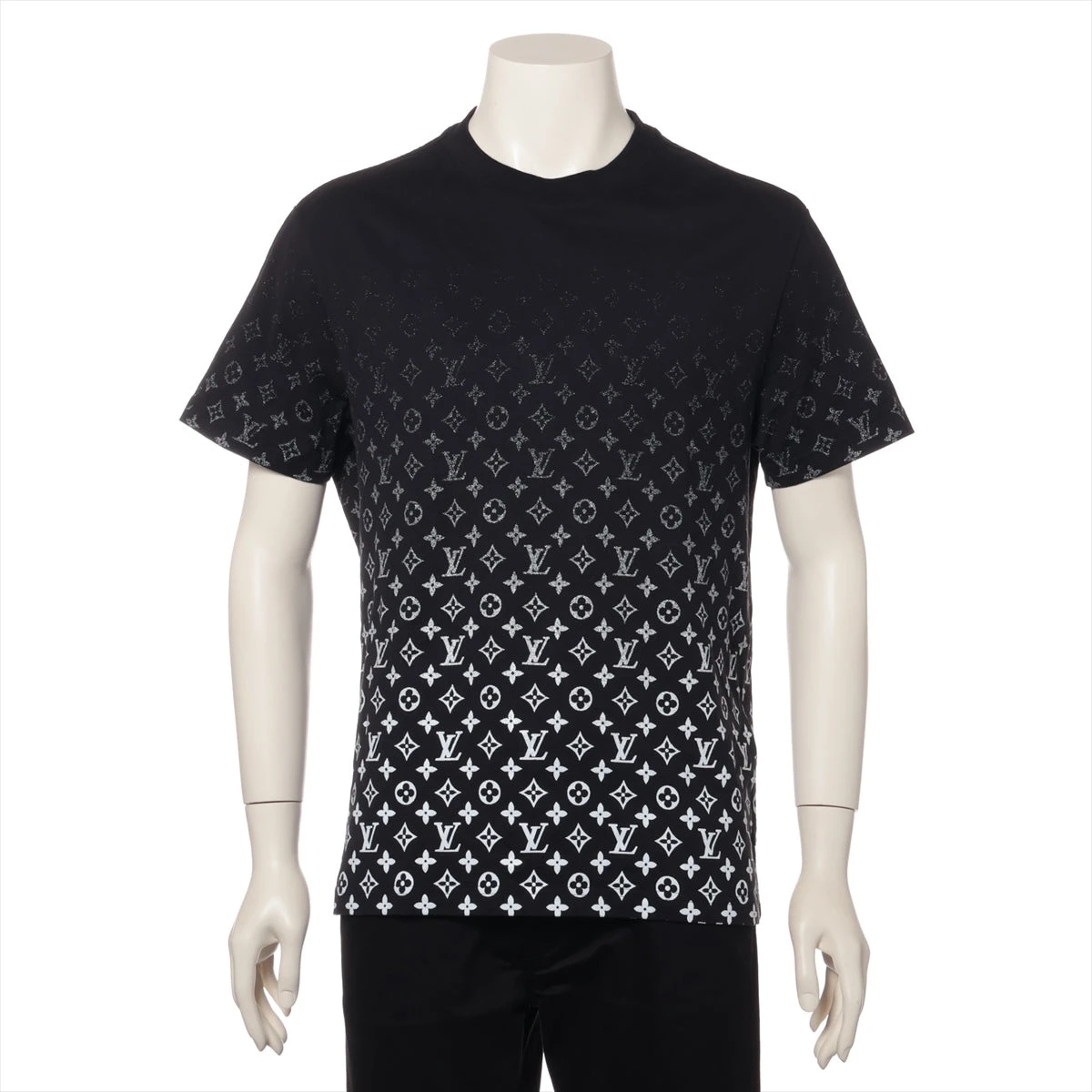 ルイヴィトン 現行品 モノグラム グラディエント コットン Tシャツ M