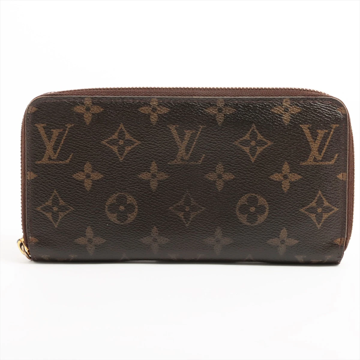 ヴィトン モノグラム ジッピーウォレット M60017 CA4029 ブラウン