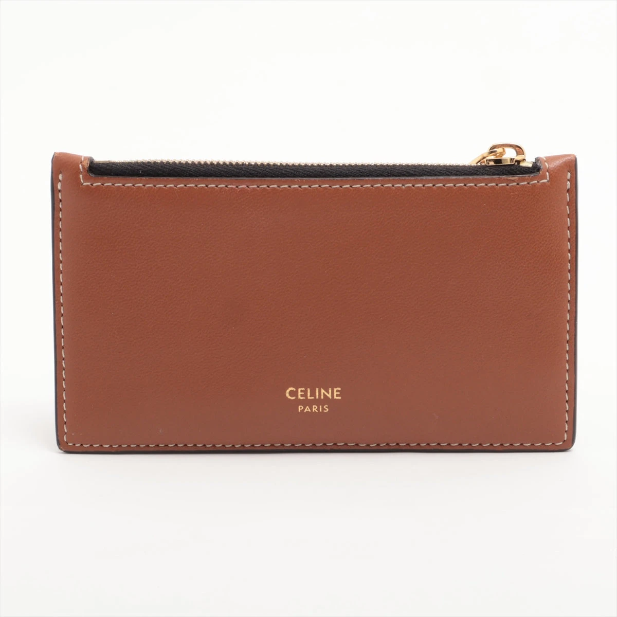 セリーヌ トリオンフ PVC コインケース ブラウン CELINE CELINE - セリーヌ トリオンフ PVC コインケース ブラウン