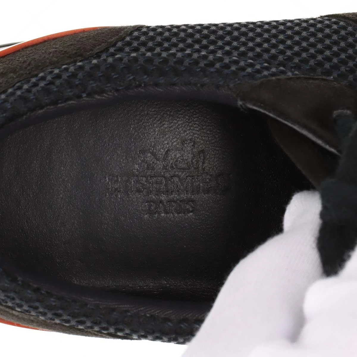 エルメス スターター Hロゴ スエード スニーカー size 36 1/2 エルメス スターター Hロゴ スエード スニーカー size 36 1/2