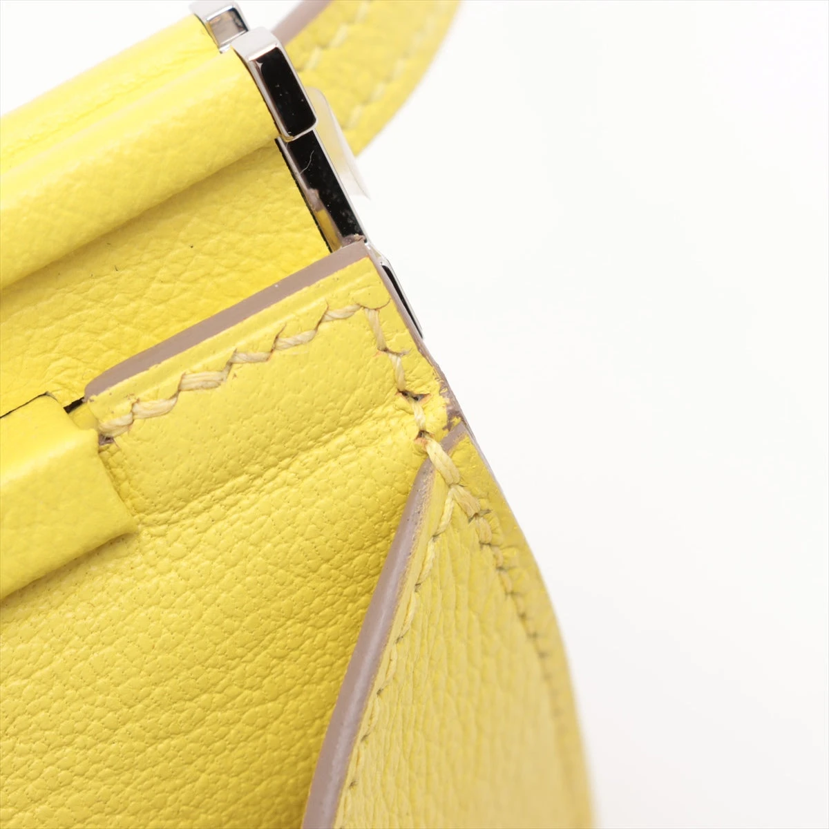 エルメス HERMES クリックH 21 ショルダーバッグ バッグ レザー エバーカラー エバーカラー レディース イエロー系 H077848CK9R 【中古】 HERMES - エルメス HERMES クリックH 21 ショルダーバッグ バッグ
