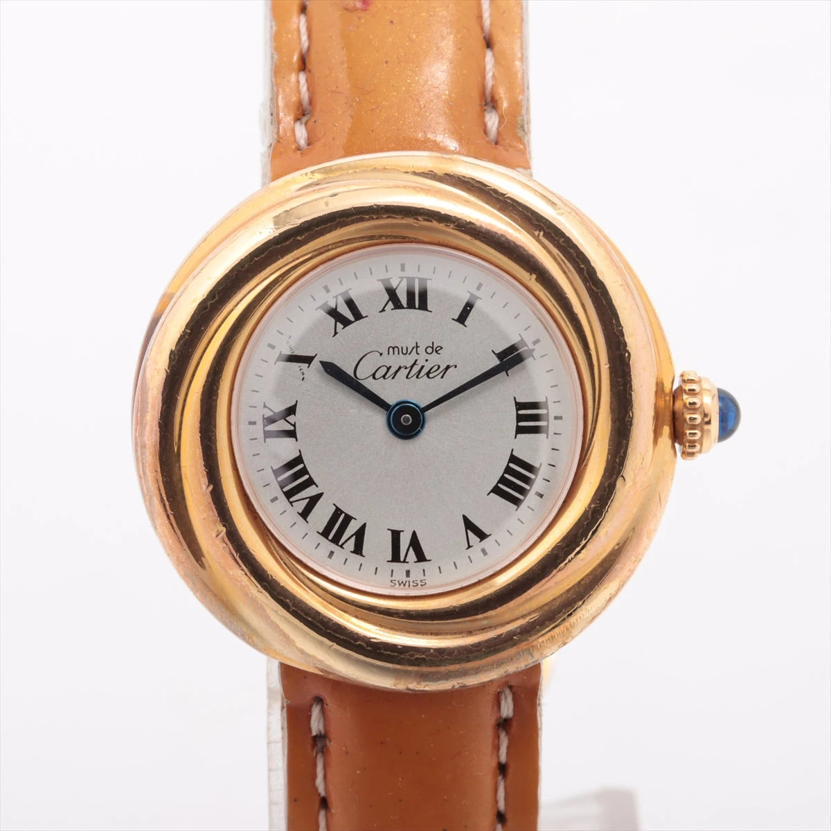 Cartier アナログ時計 シルバー カルティエ機械時計 cartier男性用腕時計 透かし彫りデザイン