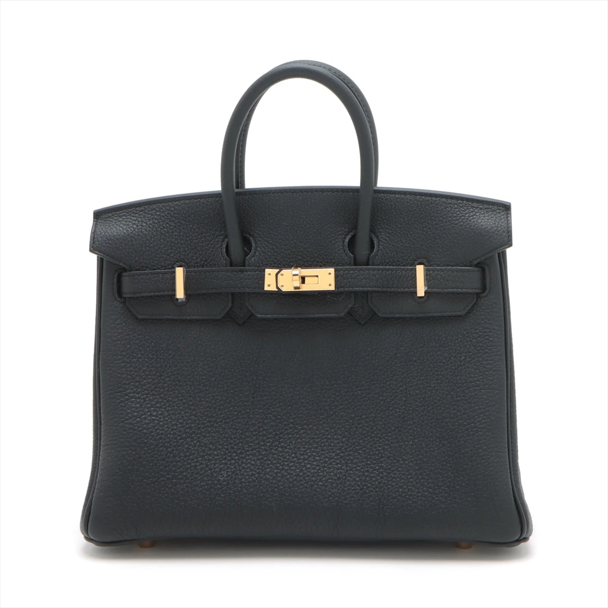 に*む様 HERMES ゴールド ブラック オープンリング 箱付き エルメス ケリー32 セリエ ボックスカーフ ブラック ゴールド