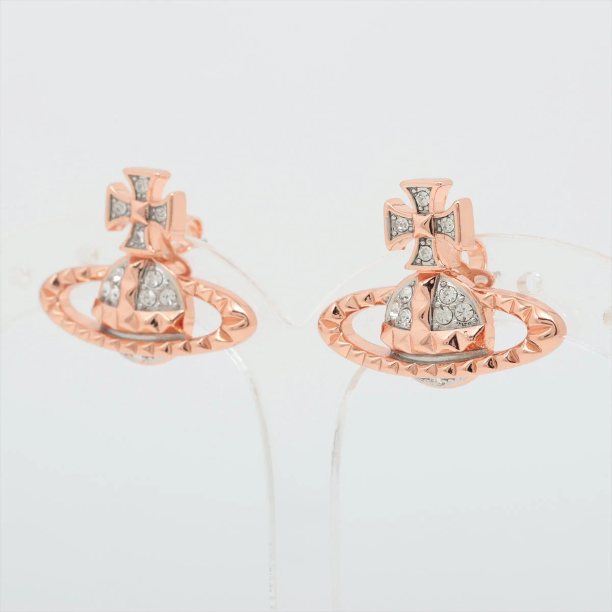 ヴィヴィアンウエストウッド ピンクゴールド ピアス 両耳用