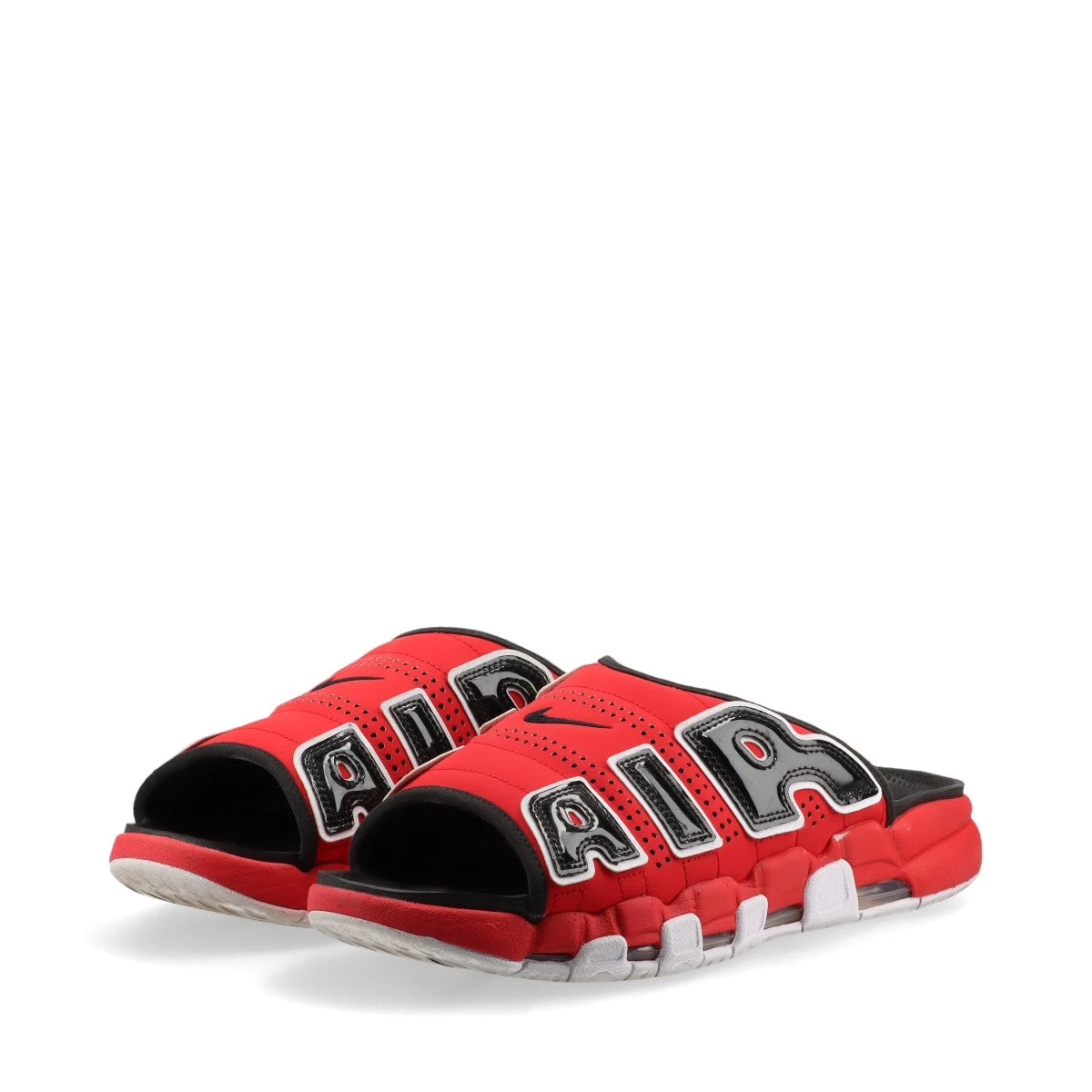 ナイキ AIR MORE UPTEMPO フェイクレザー サンダル 30cm メンズ