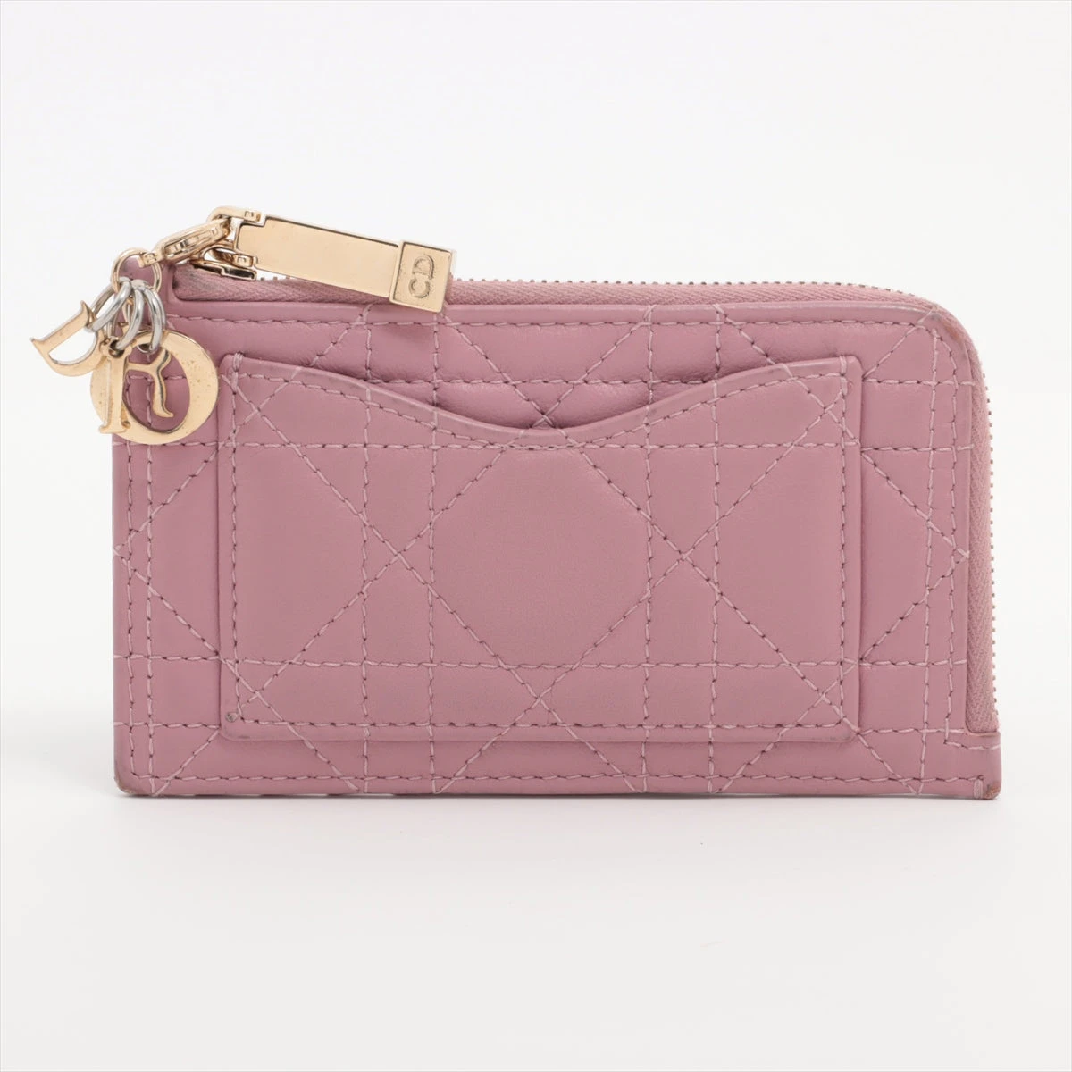 DIOR カロ　ウォレットピンク　コインケース ピンク系 Dior DIOR CARO(ディオール ディオール カロ) コイン