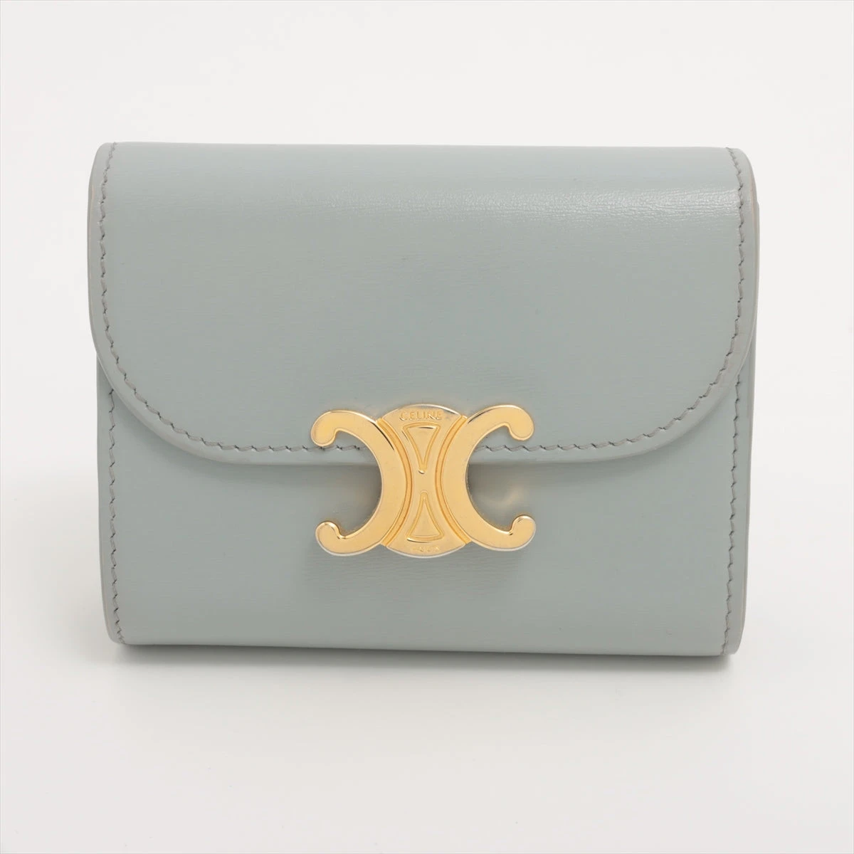CELINE セリーヌ トリオンフスモールフラップウォレット 三つ折り財布 