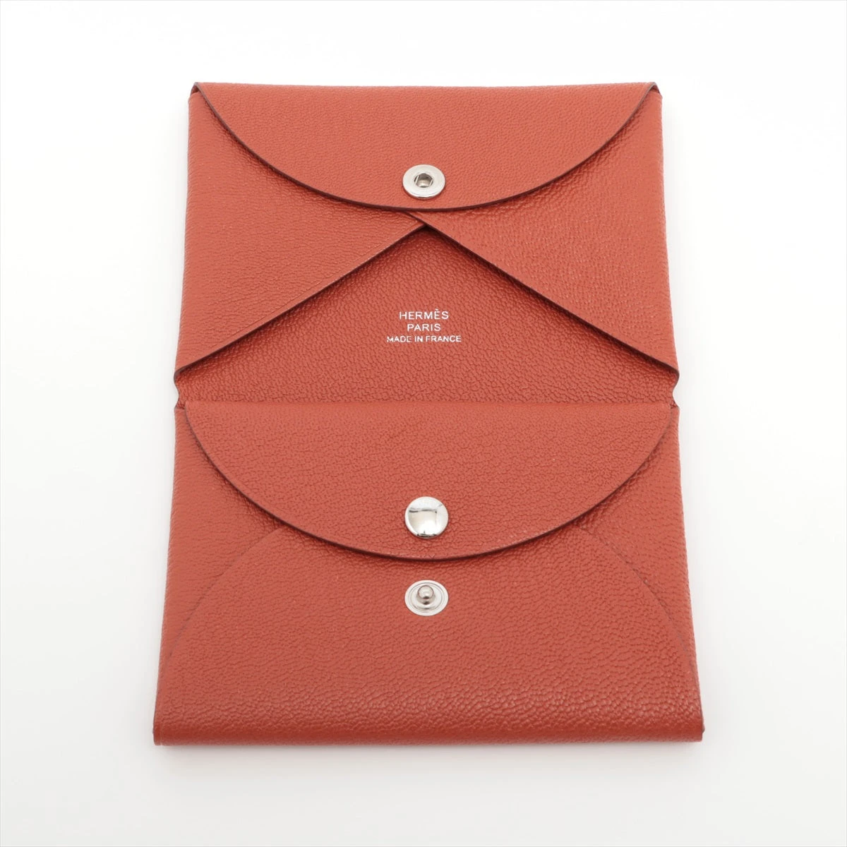 HERMES エルメス カルヴィ デュオ シェブルミゾル コインケース財布