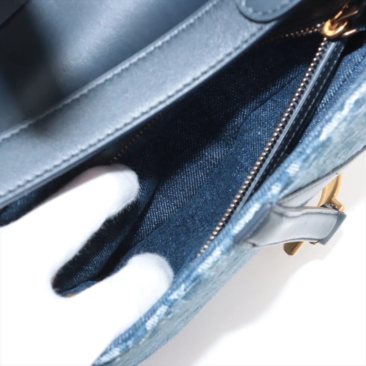 希少　ディオール　デニムバッグ Dior Denim Exterior Tote Bags & Handbags for Women for sale