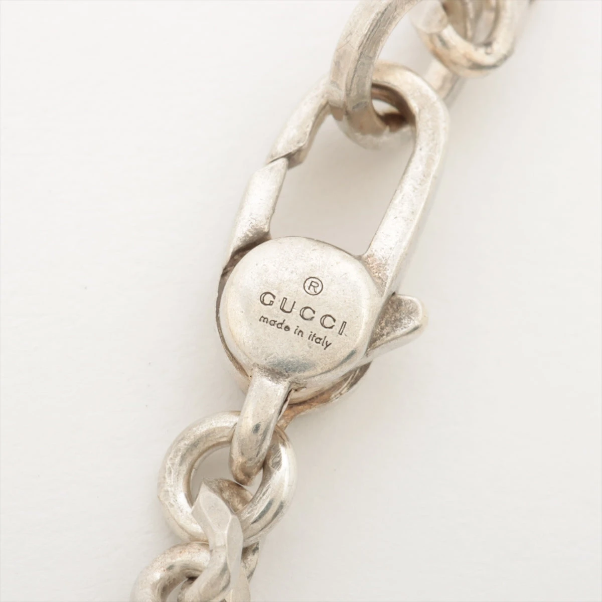 GUCCI シルバー ノットインフィニティネックレス グッチ インフィニティノット ネックレス 925 22.2g シルバー