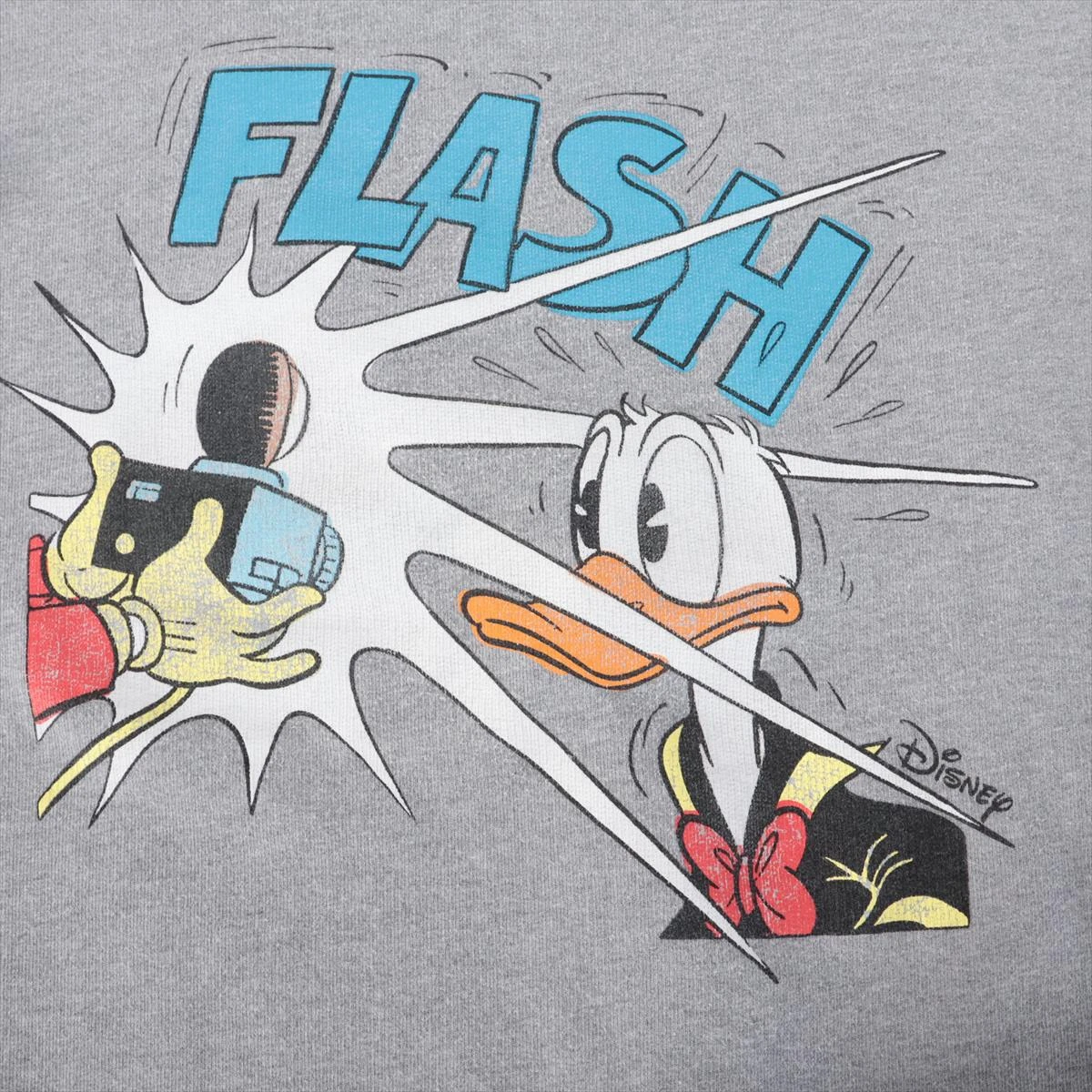 グッチ×ディズニー コットン スウェット XS メンズ グレー 623245 