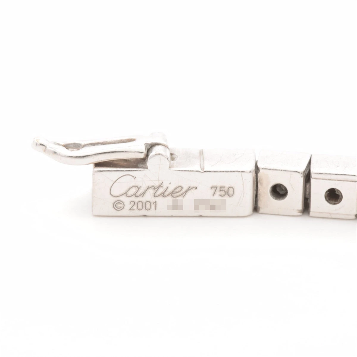 カルティエ ラニエール ブレスレット 750(WG) 16.5g 15 A3086717｜中古 