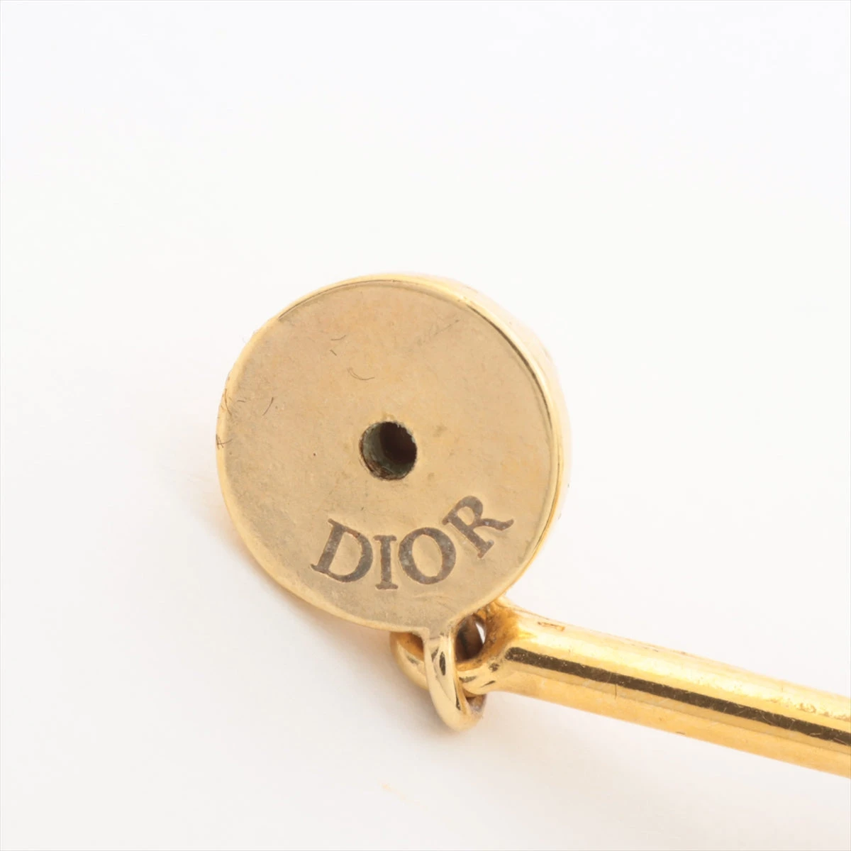 ディオール My ABCDior トライバル ピアス(片耳用) GP×フェイクパール