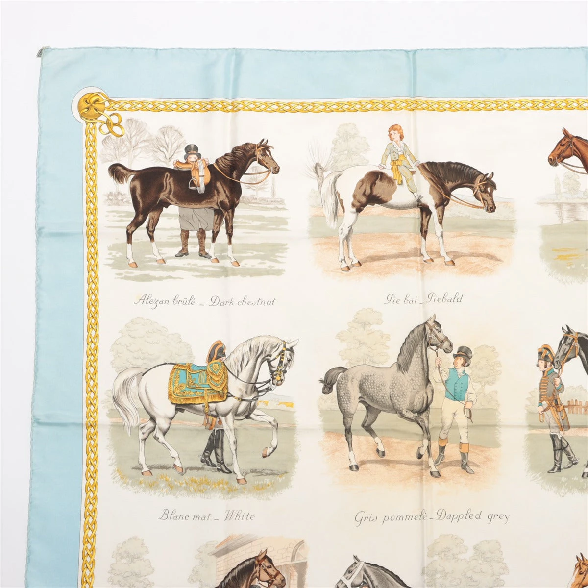 HERMES エルメス スカーフ カレ90 『The Pony Express（ポニー