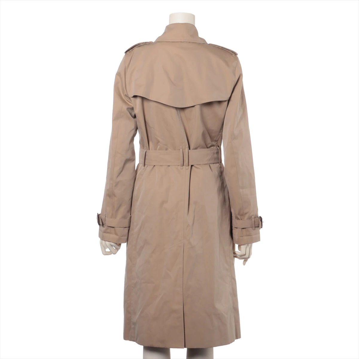 バーバリーロンドンショートトレンチ40サイズ バーバリーロンドン コットン トレンチコート 40 レディース ベージュ