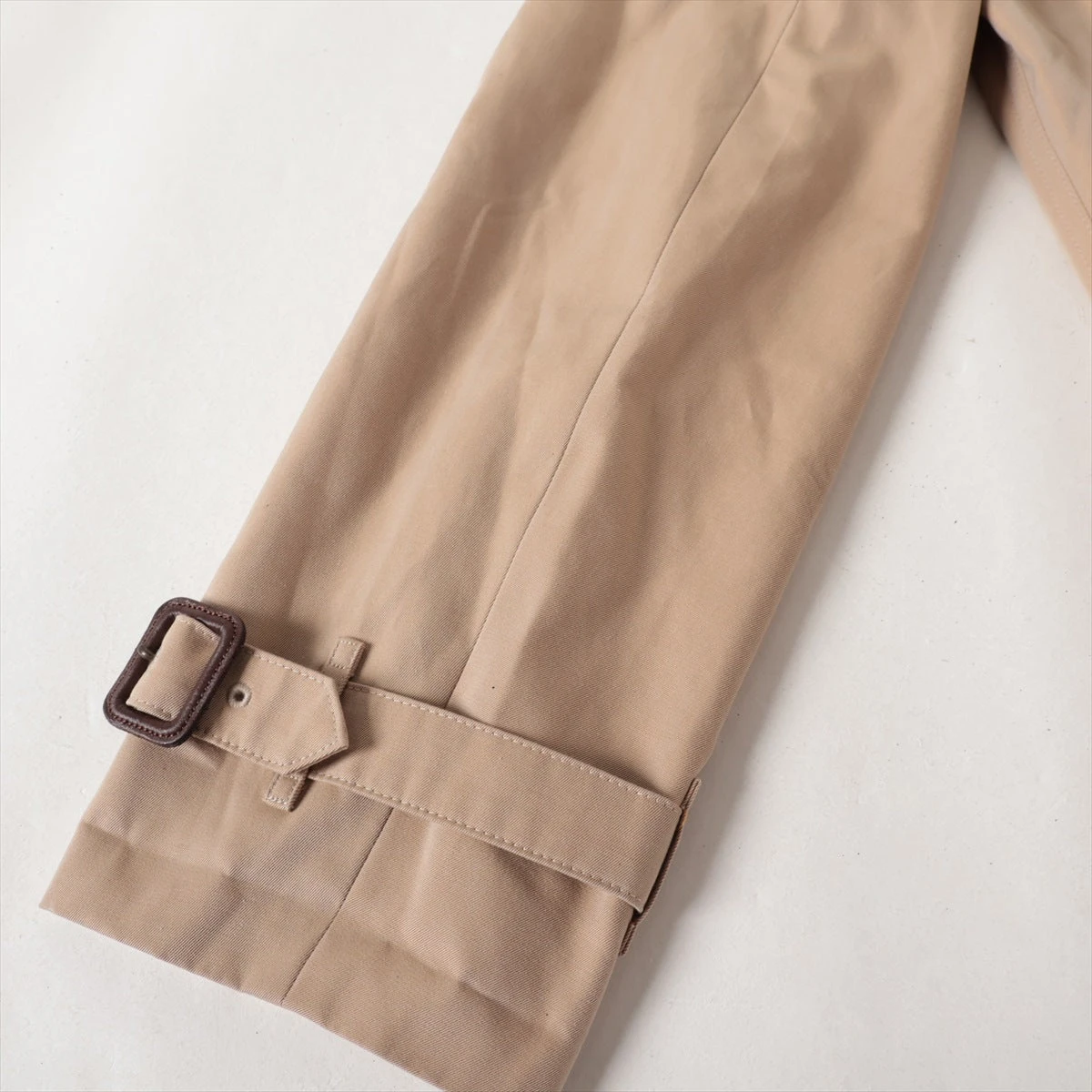 バーバリーロンドン コットン トレンチコート 40 レディース ベージュ