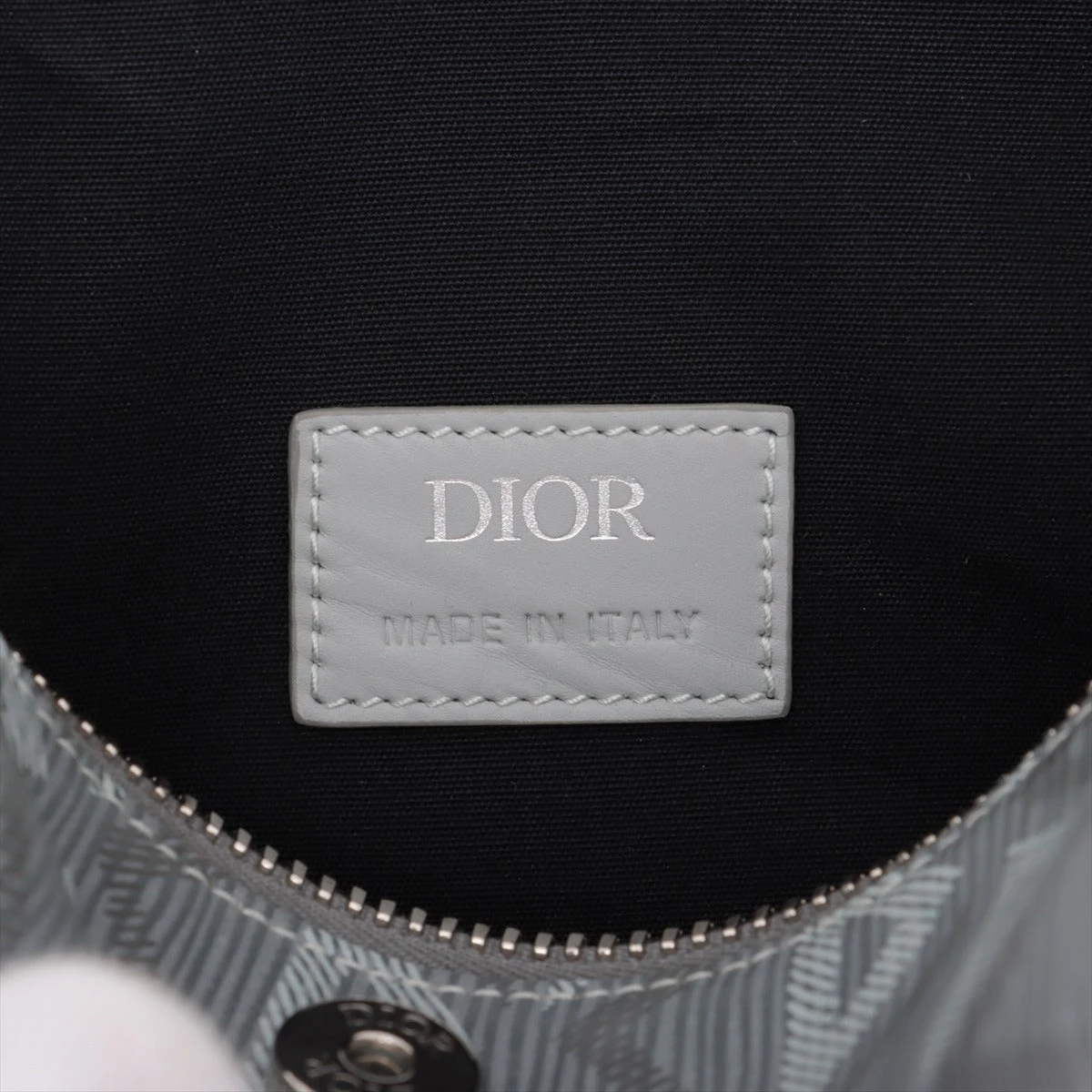 Dior* ディオール CDダイヤモンド ランゴ ショルダーバッグ クリスチャンディオール CDダイヤモンド ランゴ22 PVC×レザー