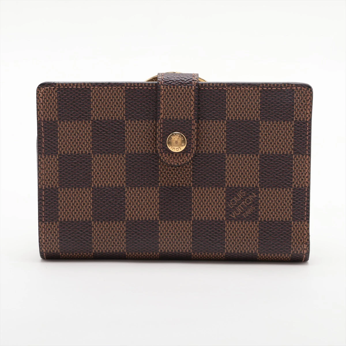 ヴィトン ダミエ ポルトモネビエヴィエノワ N61664 ブラウン 二つ折り  