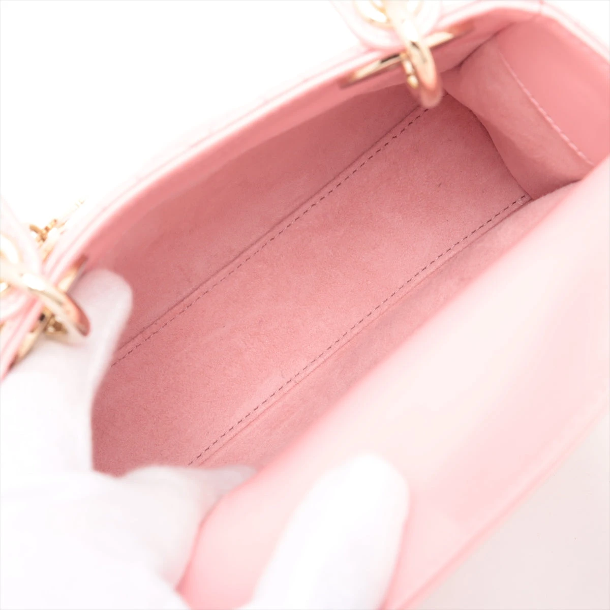 【本物】ディオール y2kトートバッグ カナージュ トロッター ナイロン ピンク Christian Dior/クリスチャンディオール】 トロッター