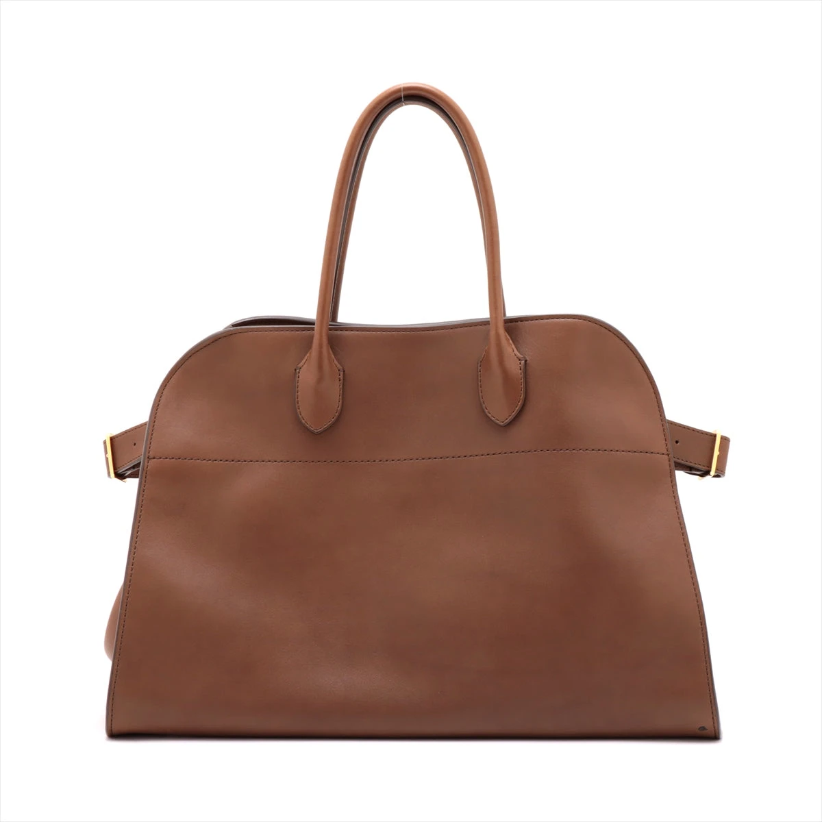 ザロウ マルゴー 15 レザー トートバッグ カーキ A3102265｜中古