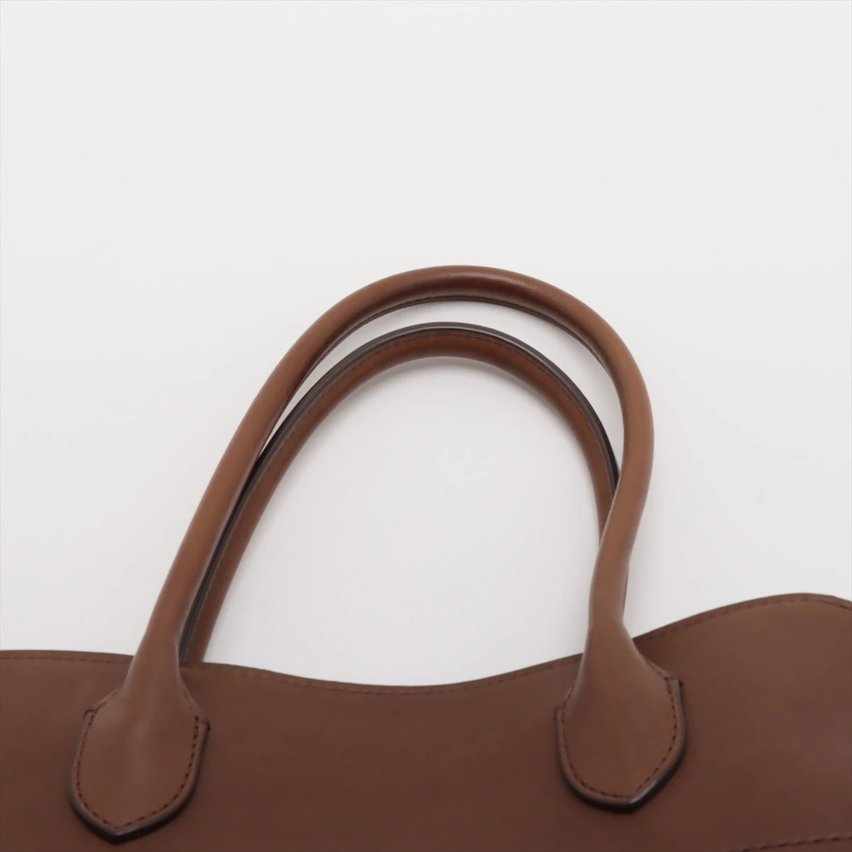 ザロウ マルゴー 15 レザー トートバッグ カーキ A3102265｜中古