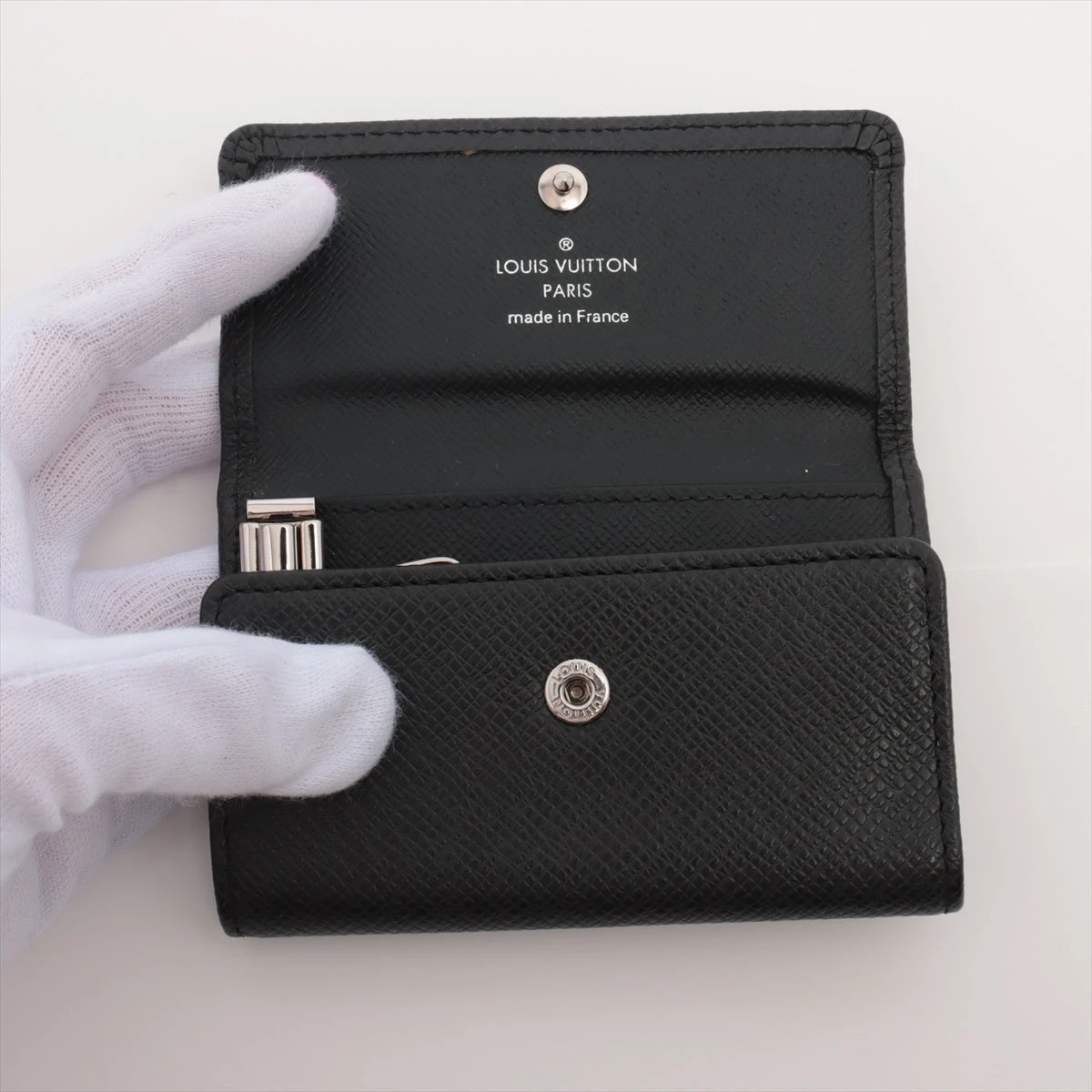 ★美品★ルイヴィトン　キーケース　タイガ　ミュルティクレ６　ノワール　ブラック h-h245.jpg