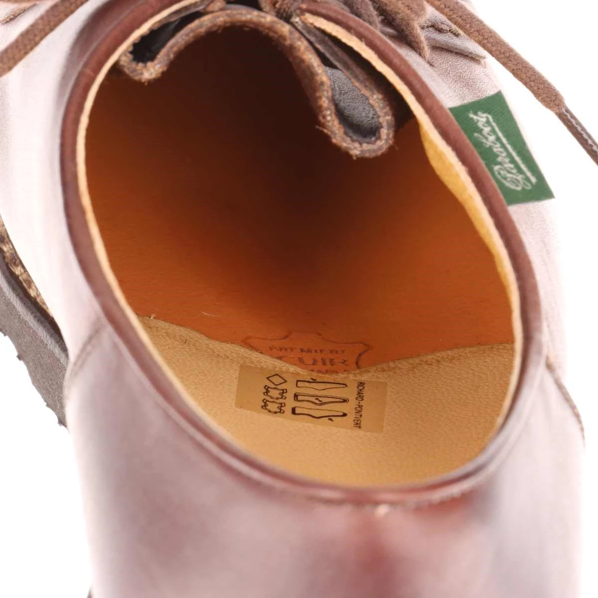 パラブーツ ミカエル レザー レザーシューズ R41 メンズ ブラウン