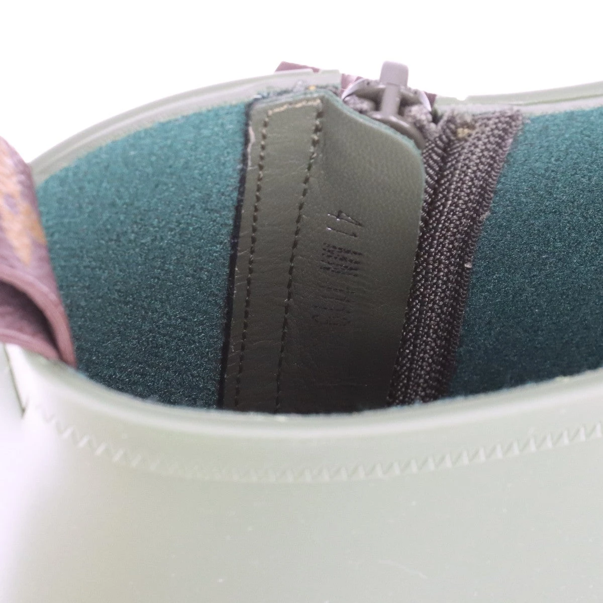 ヴィトン LVアークライトライン 19年 ラバー ショートブーツ 41 メンズ